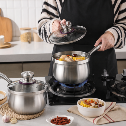 2 in 1 Stainless Steel Steamer