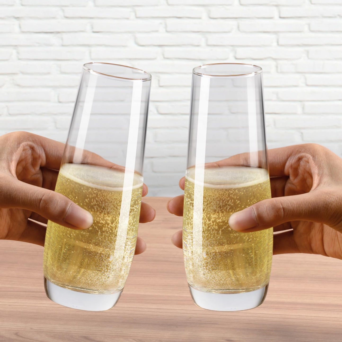 Champagne Crystal Glasses
