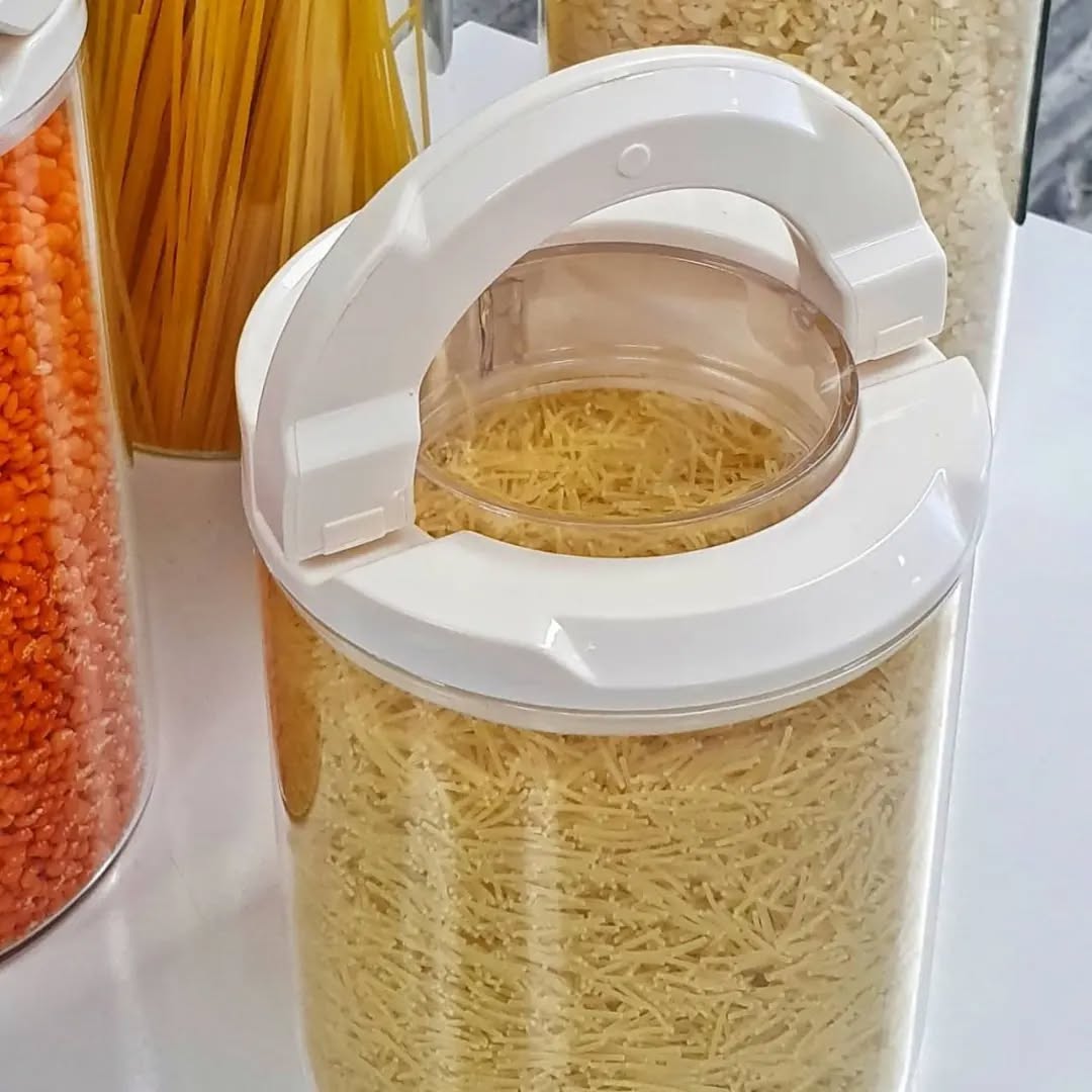 Storage Jar with Lock Lids