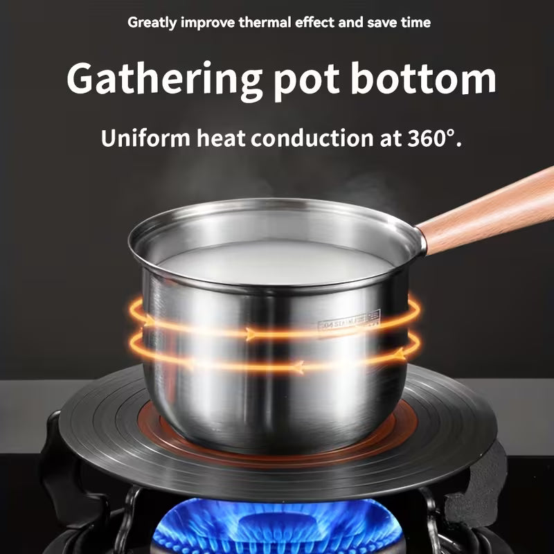 Stainless Steel Pot with Lid
