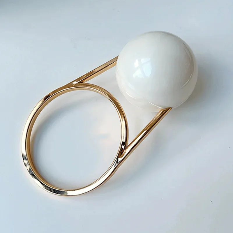 Ball Handle Mini Luxury Handbag