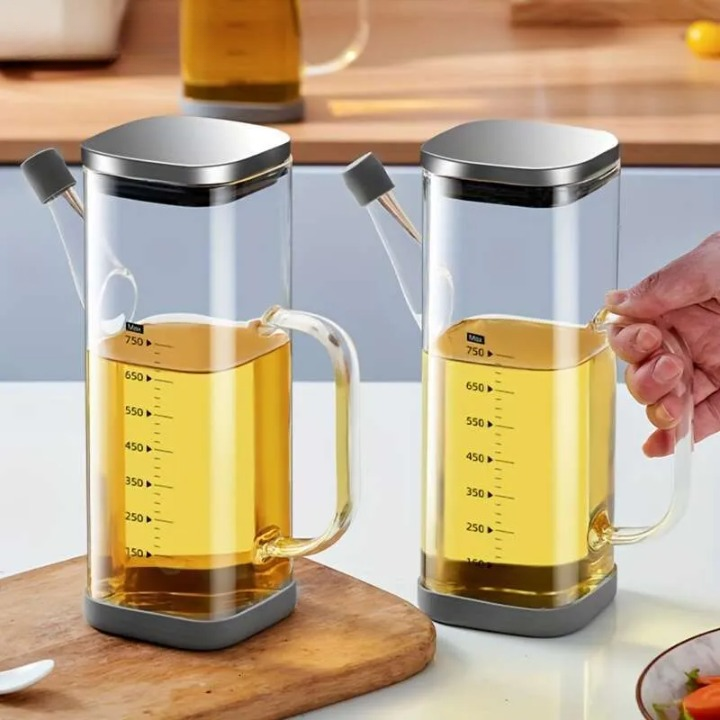 Premium Glass Oil Bottle (750 ML)