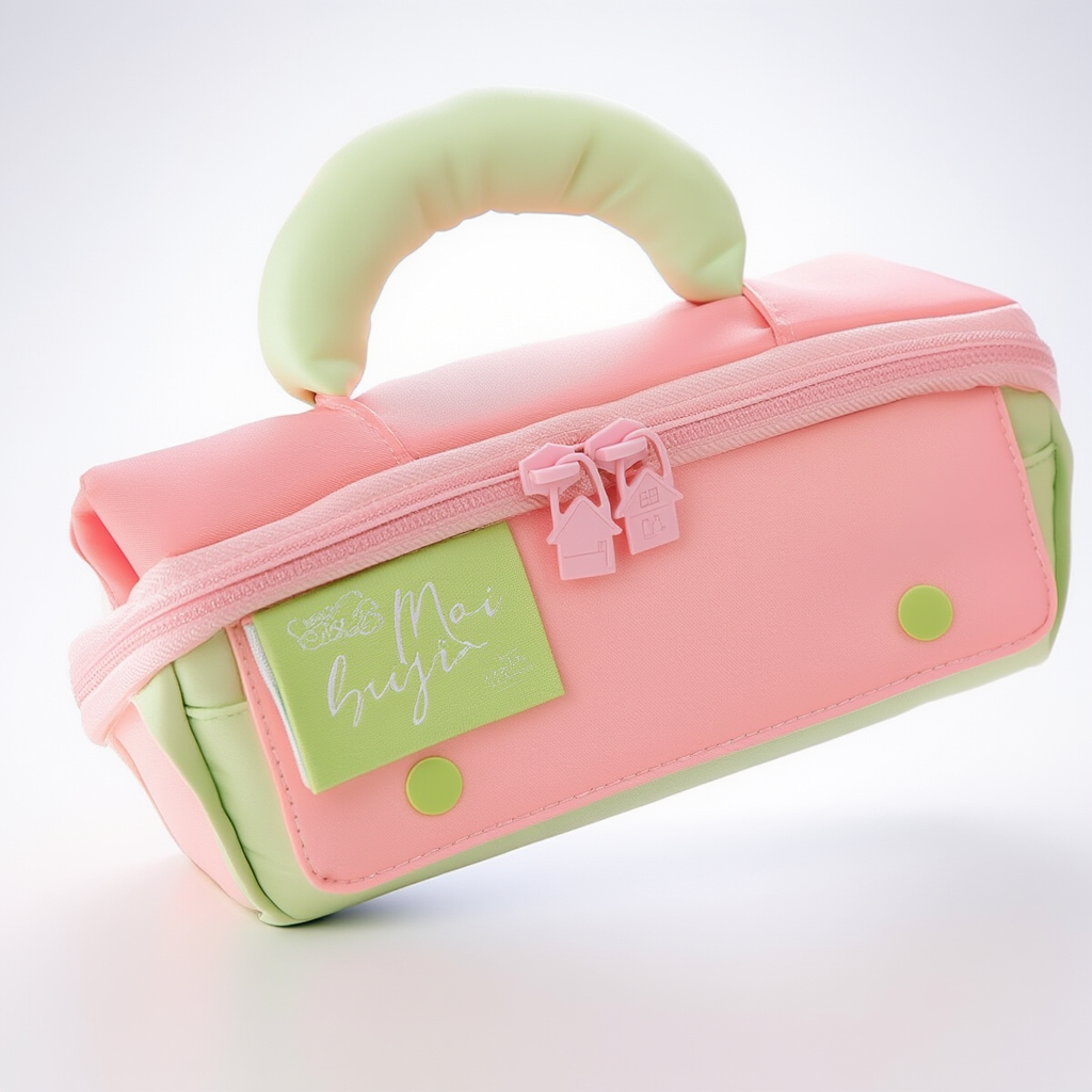 Double Zipper Stationery Bag