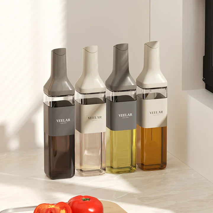 Square Oil Glass Bottle