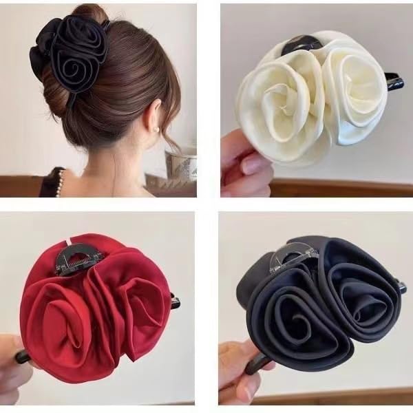 Rose Hair Clip