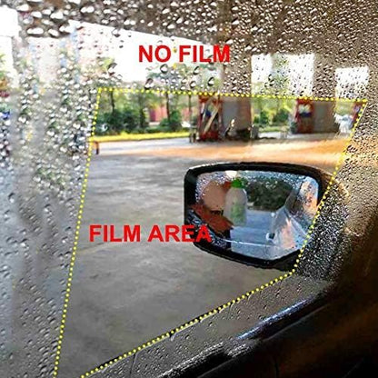 Car Rearview Mirror Film( 2 Square + 2 Circle)