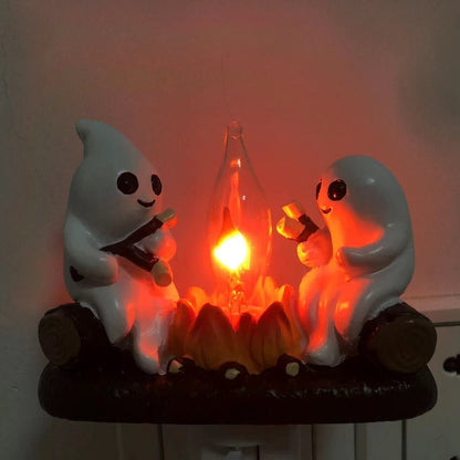 Ghost Campfire Nightlight