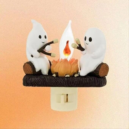 Ghost Campfire Nightlight