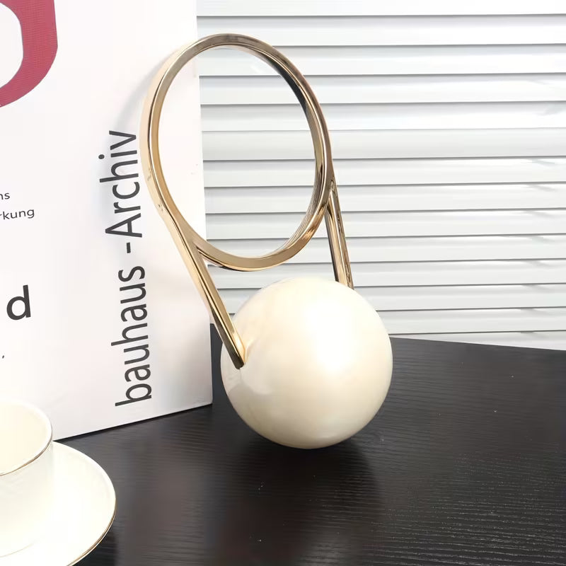 Ball Handle Mini Luxury Handbag