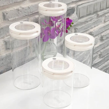 Storage Jar with Lock Lids