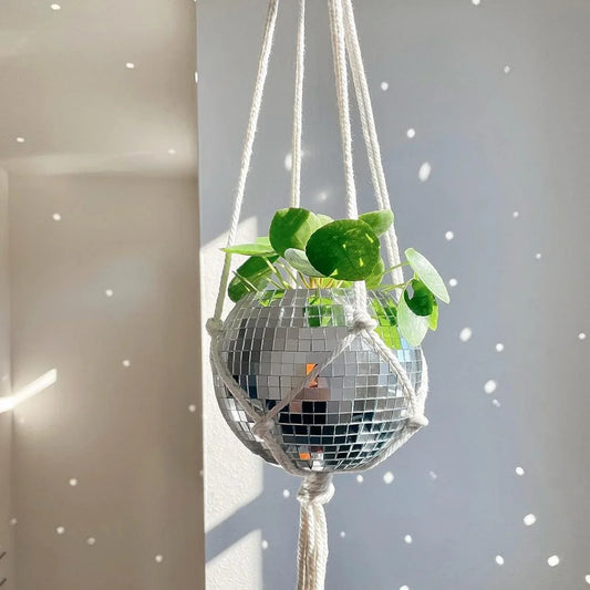 Disco Ball Planter