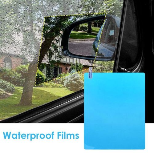 Car Rearview Mirror Film( 2 Square + 2 Circle)