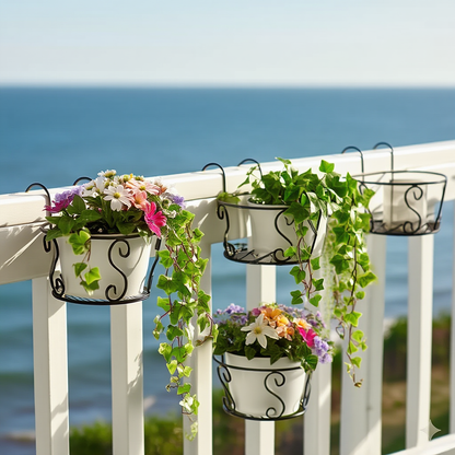 Railing Planter Stand
