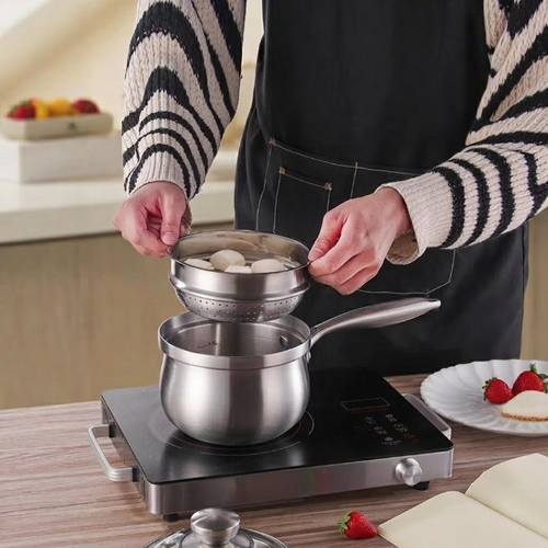 2 in 1 Stainless Steel Steamer