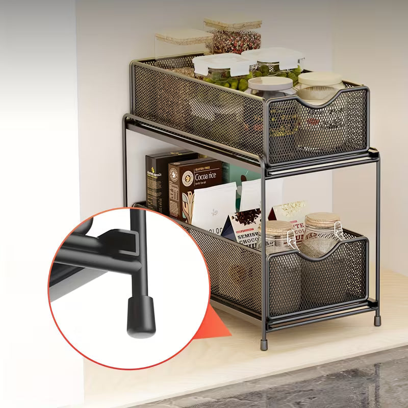 Mesh Sliding Storage Box