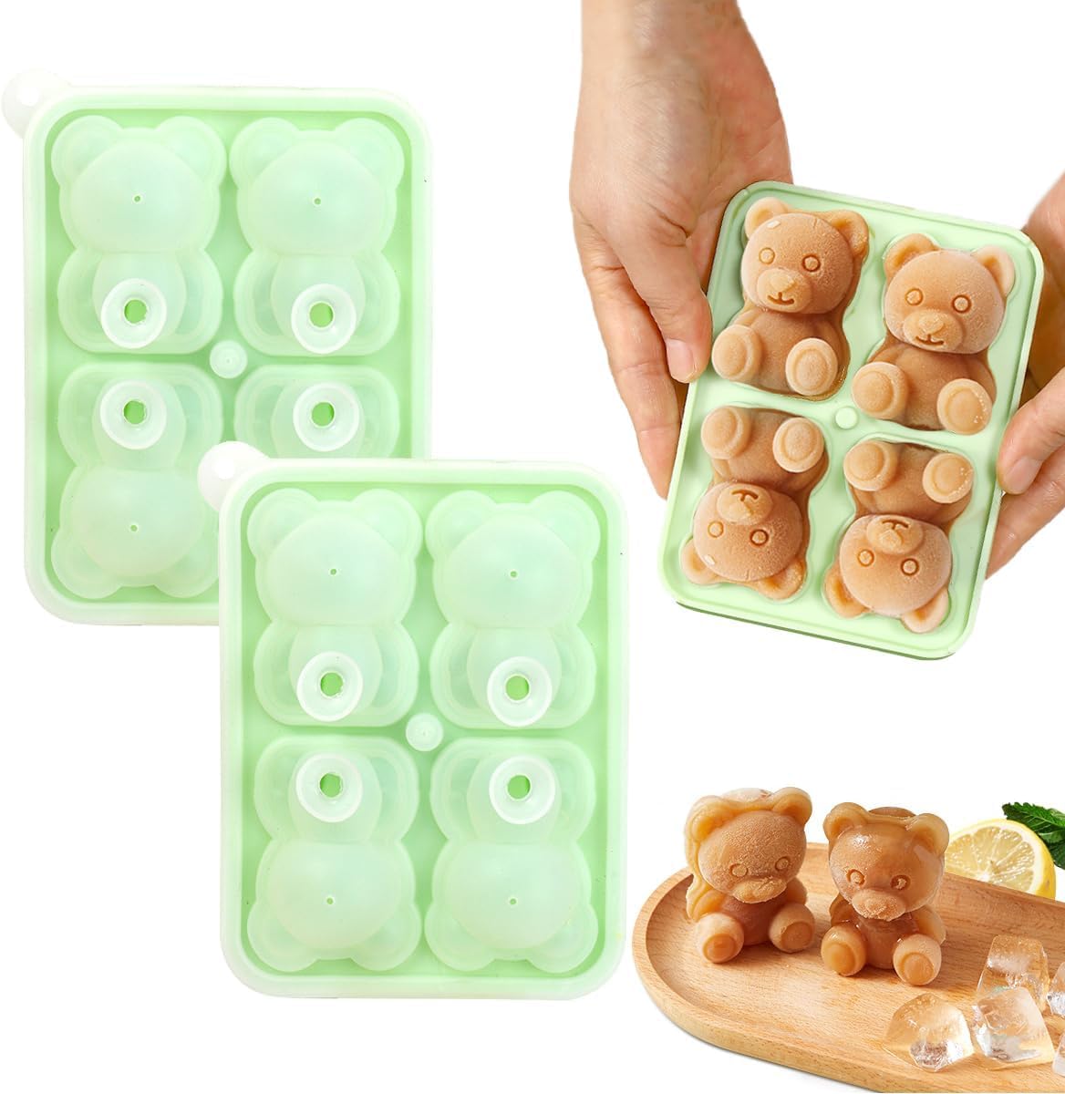 3D Bear Ice Mold