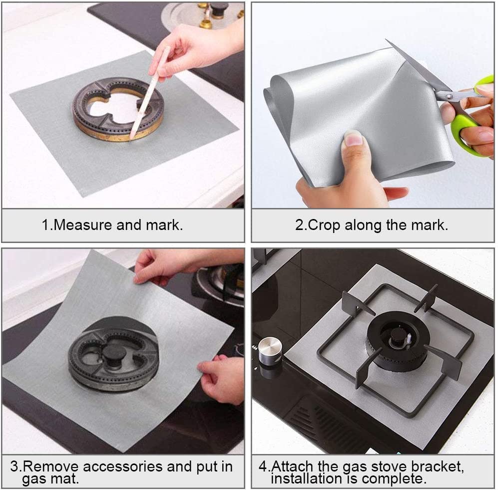 Gas Stove Protectors (Pack of 4)