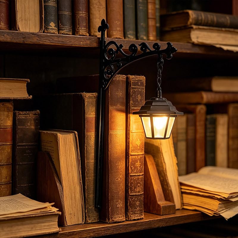 Retro LED Bookend Light