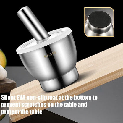 Stainless Steel Mortar and Pestle