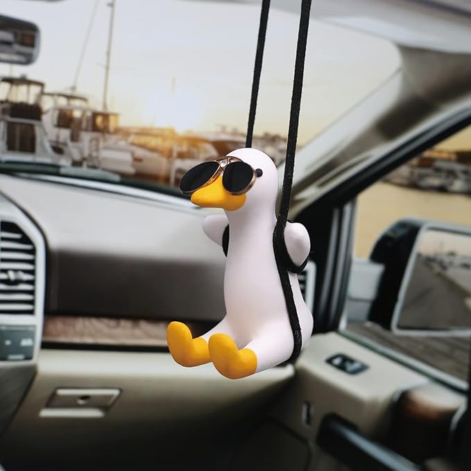 Car Swinging Duck