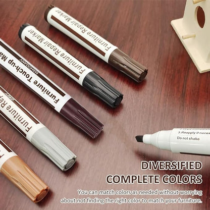 Furniture Touch Up Markers(Set of 5 Colours)