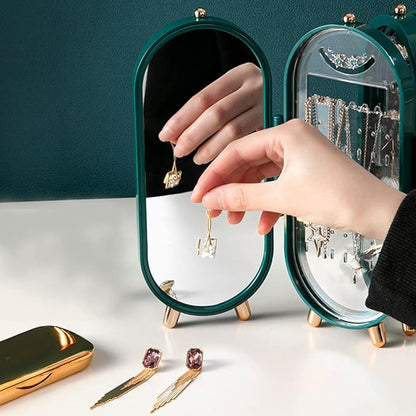Foldable jewelry organizer