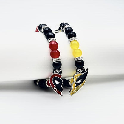 Deadpool Bracelet & Necklace Combo