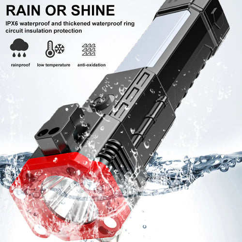 Multi-functional LED Flashlight