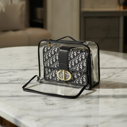 Transparent Square Storage Bag