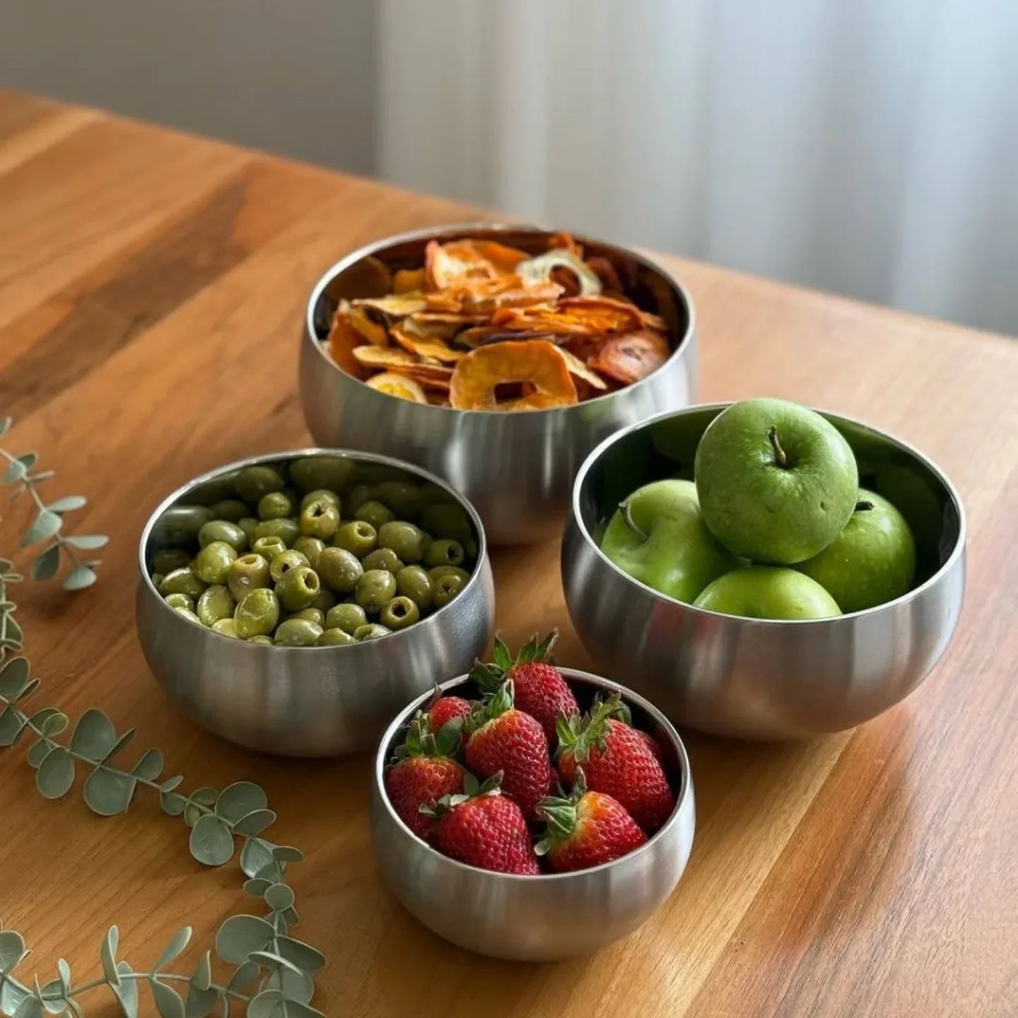 Steel Bowls Set