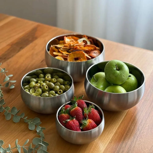 Steel Bowls Set