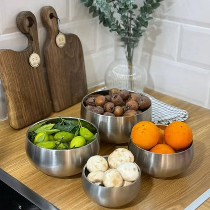 Steel Bowls Set