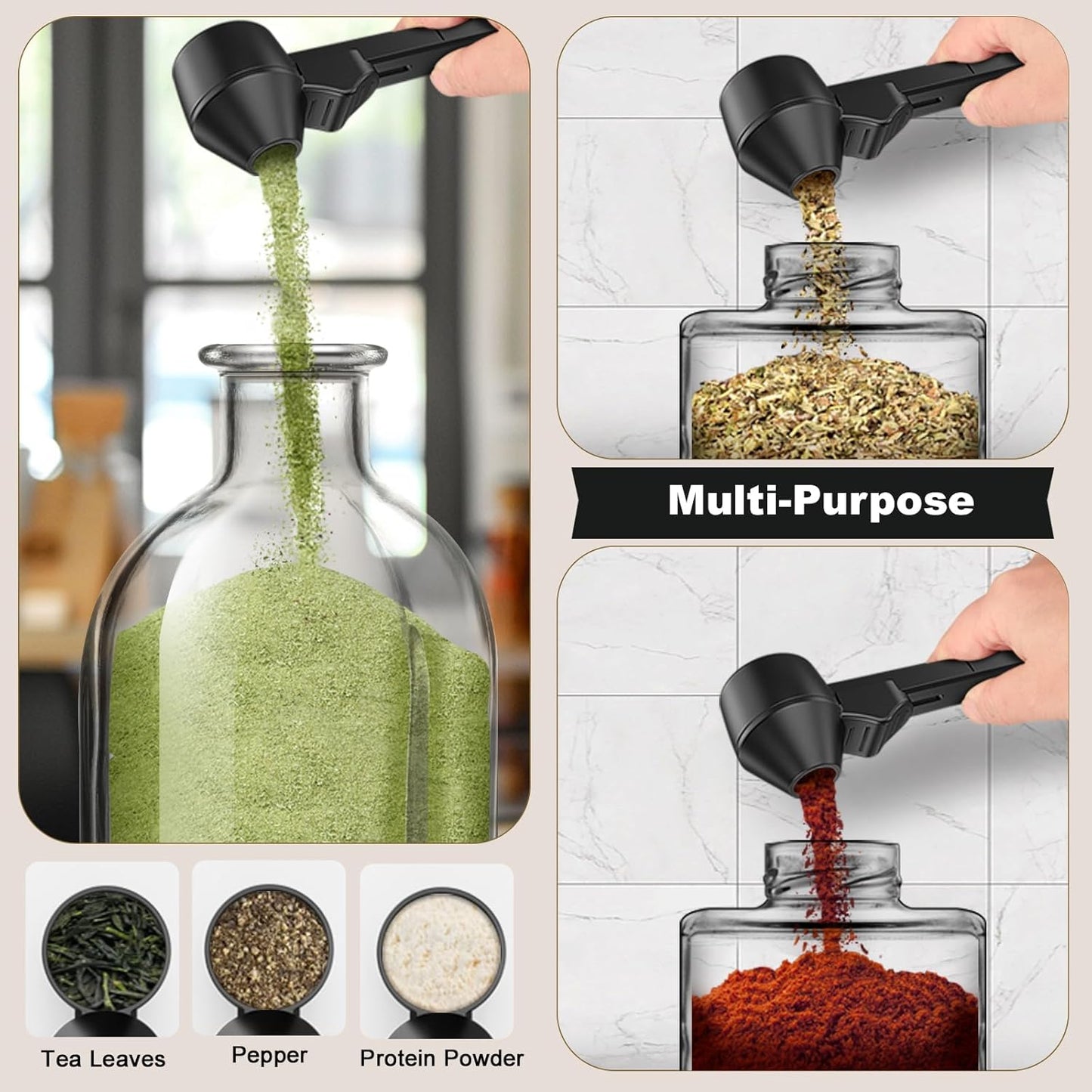 Measuring Scoop with Funnel