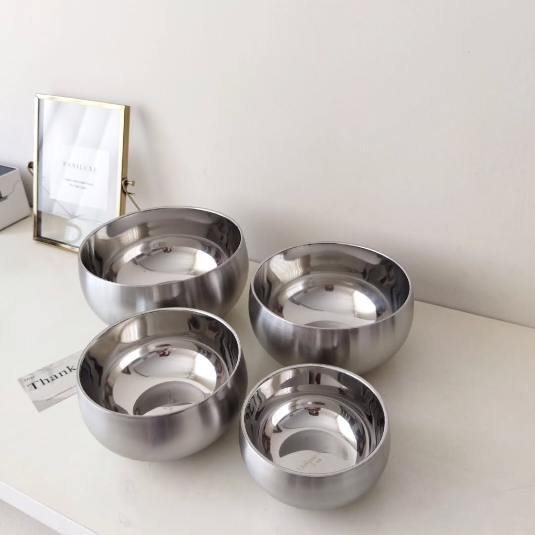 Steel Bowls Set