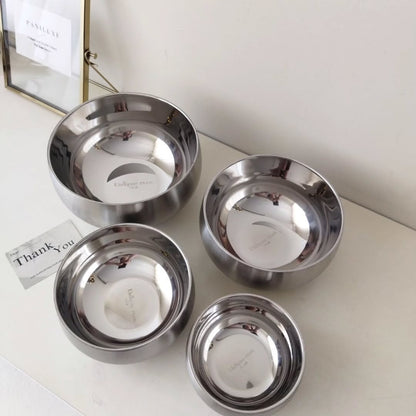 Steel Bowls Set