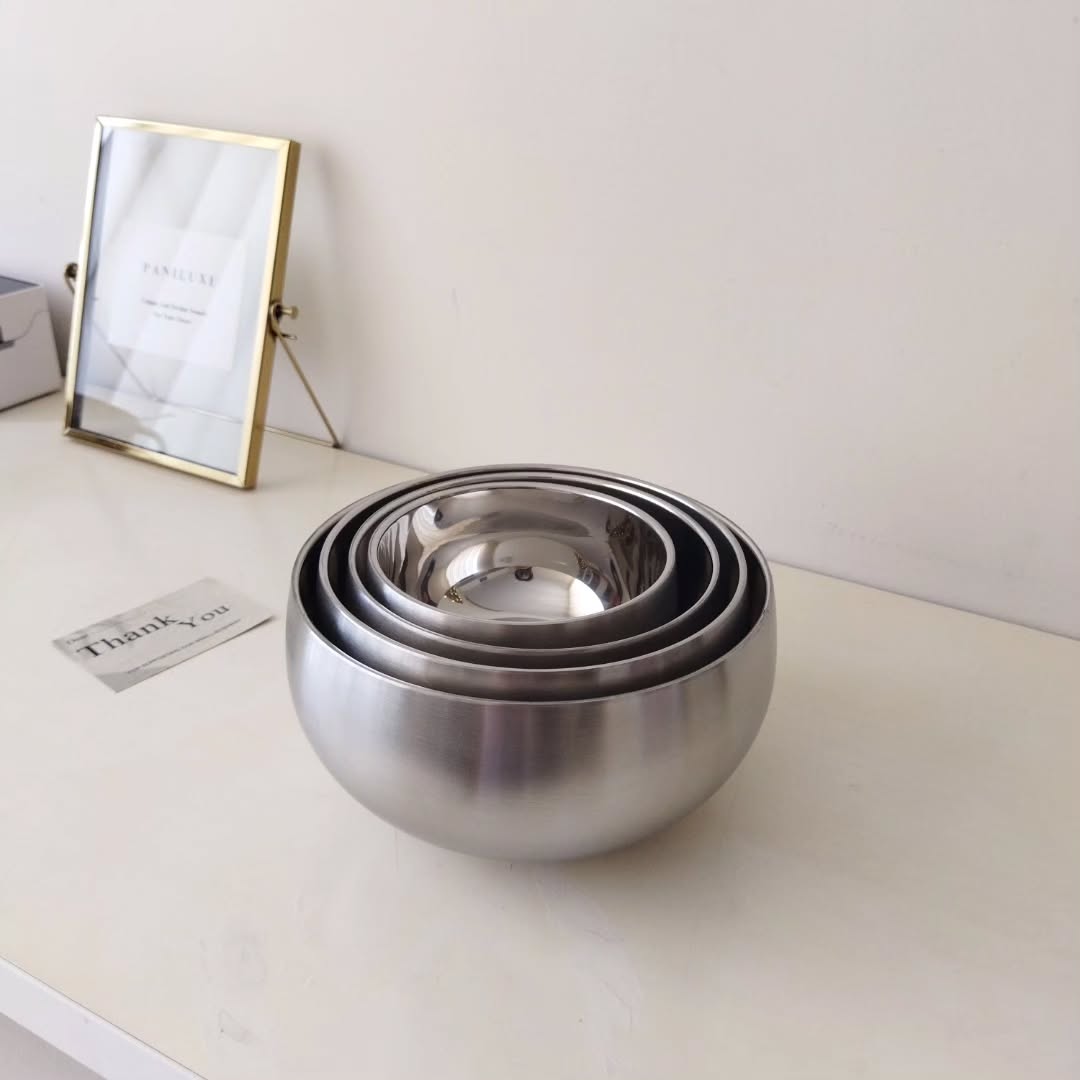Steel Bowls Set