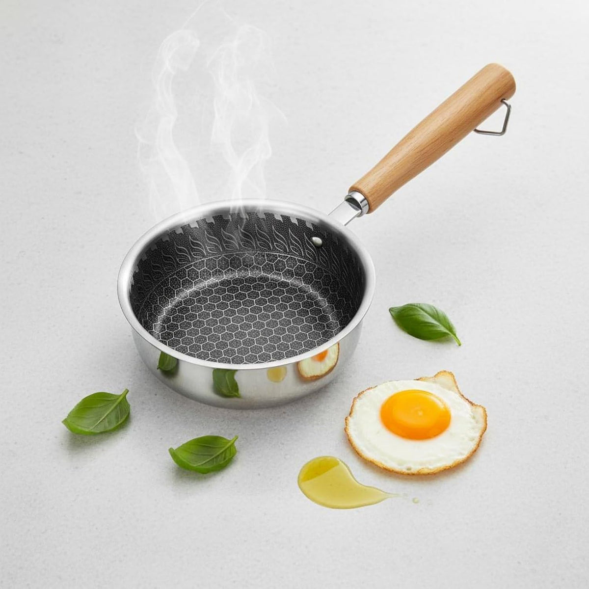 Honeycomb Non-Stick Frying Pan