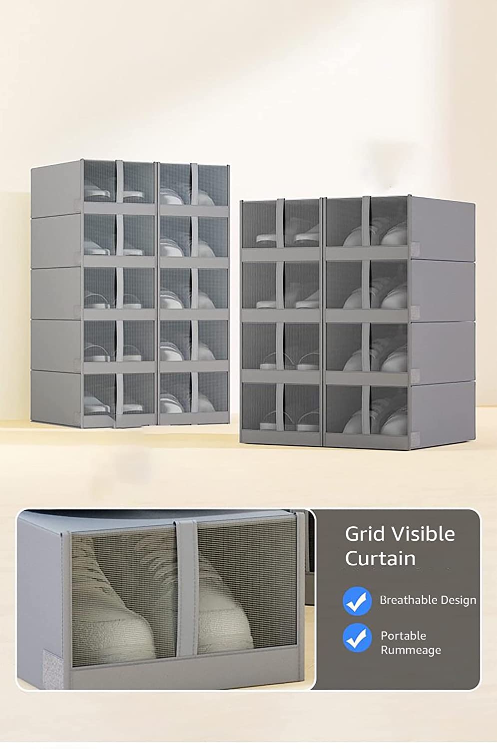 Foldable Shoe Storage Box