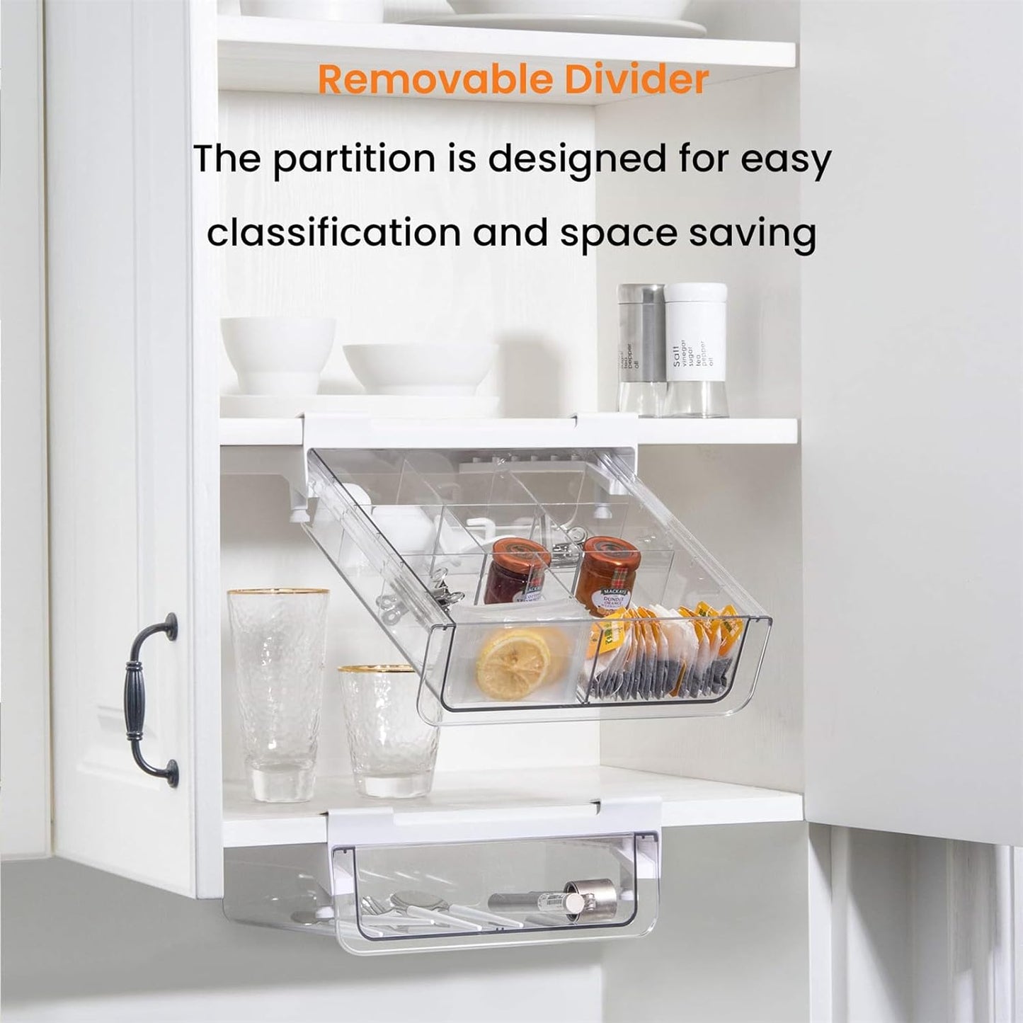 Under Cabinet Organizer Basket