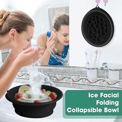 Foldable Ice Facial Bowl