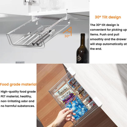 Under Cabinet Organizer Basket