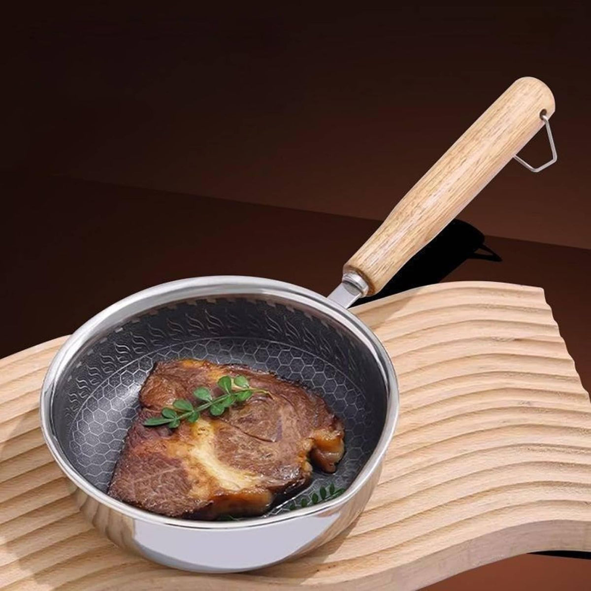 Honeycomb Non-Stick Frying Pan
