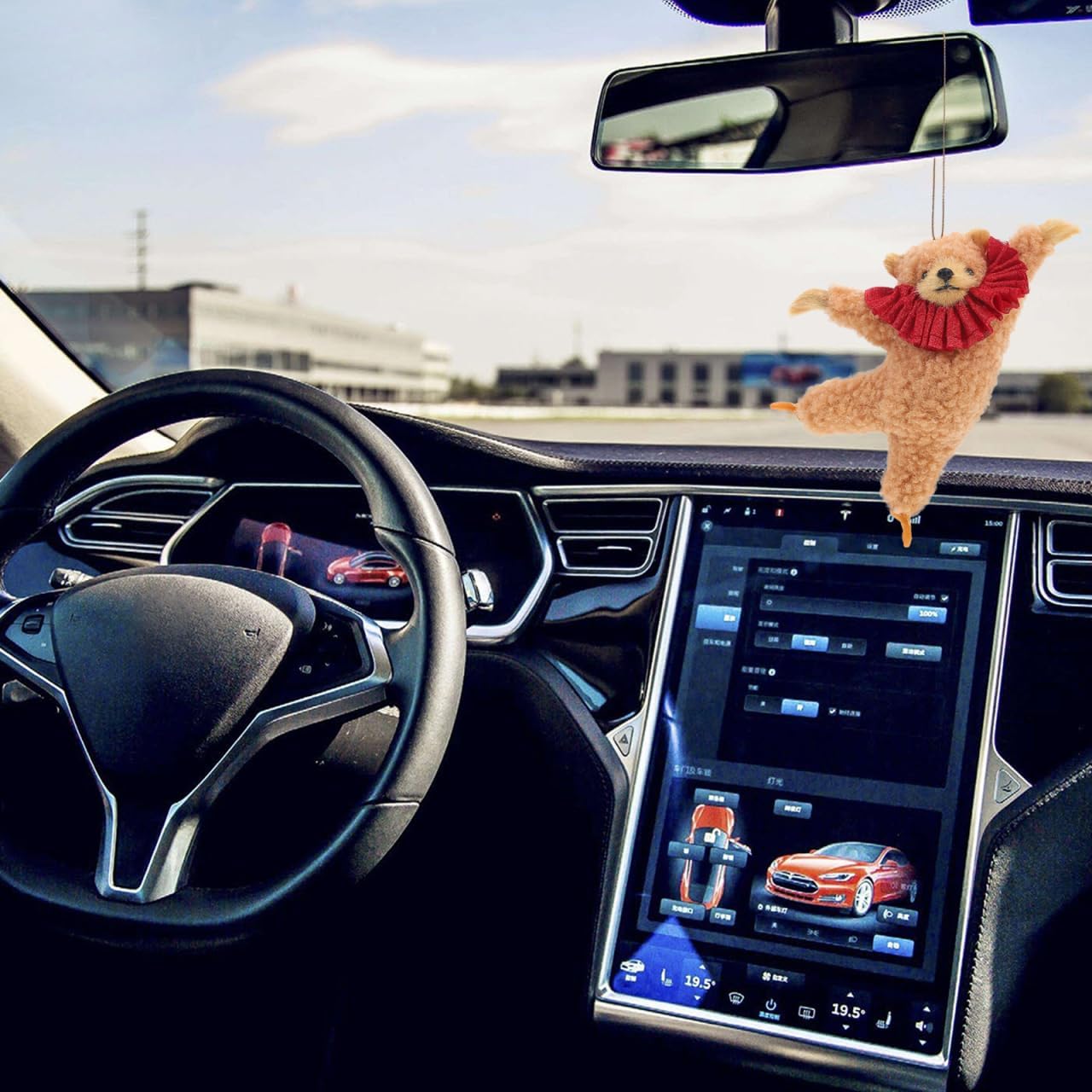 Teddy Bear Dancing Charm