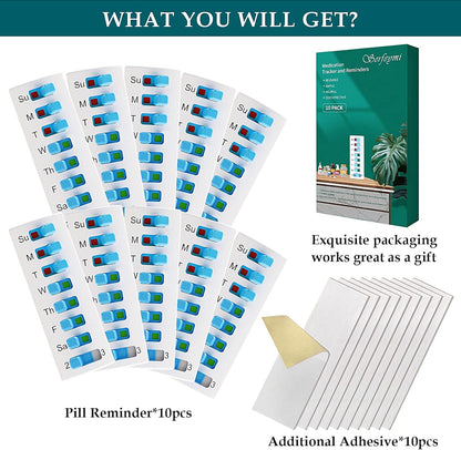 Reusable Medicine Reminder