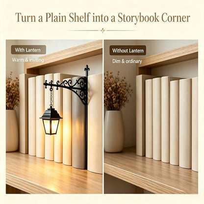 Retro LED Bookend Light