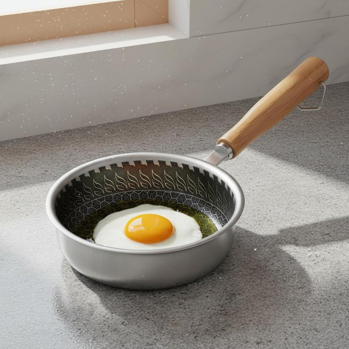Honeycomb Non-Stick Frying Pan