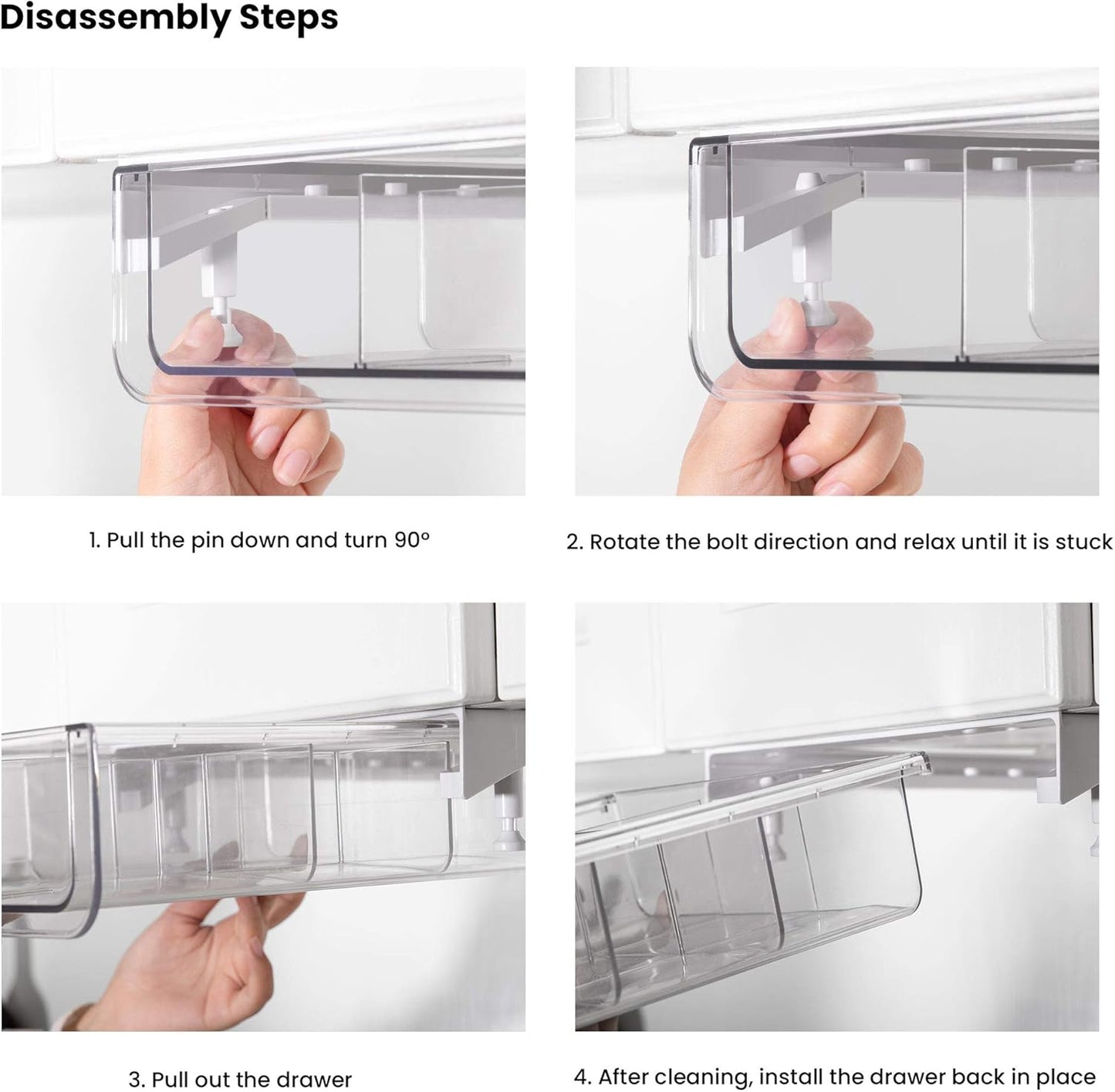 Under Cabinet Organizer Basket