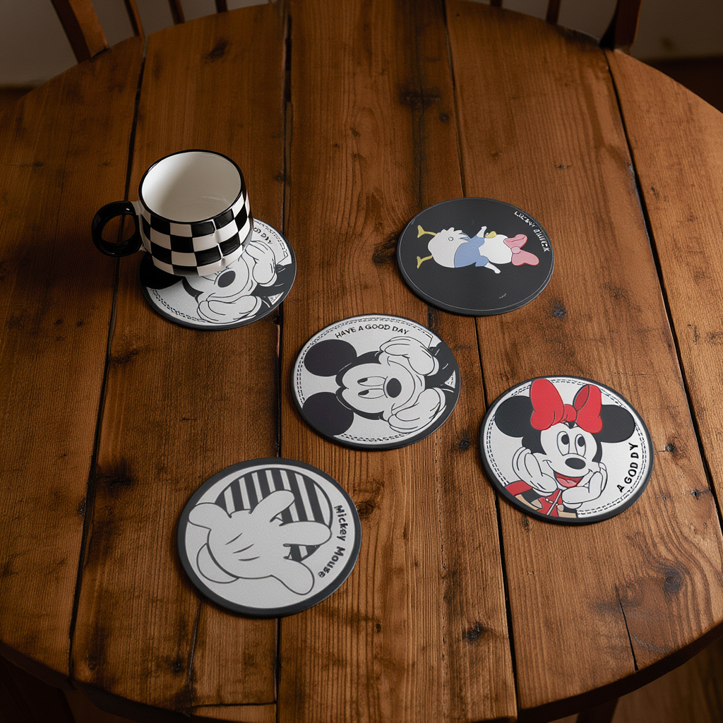 Disney character coasters