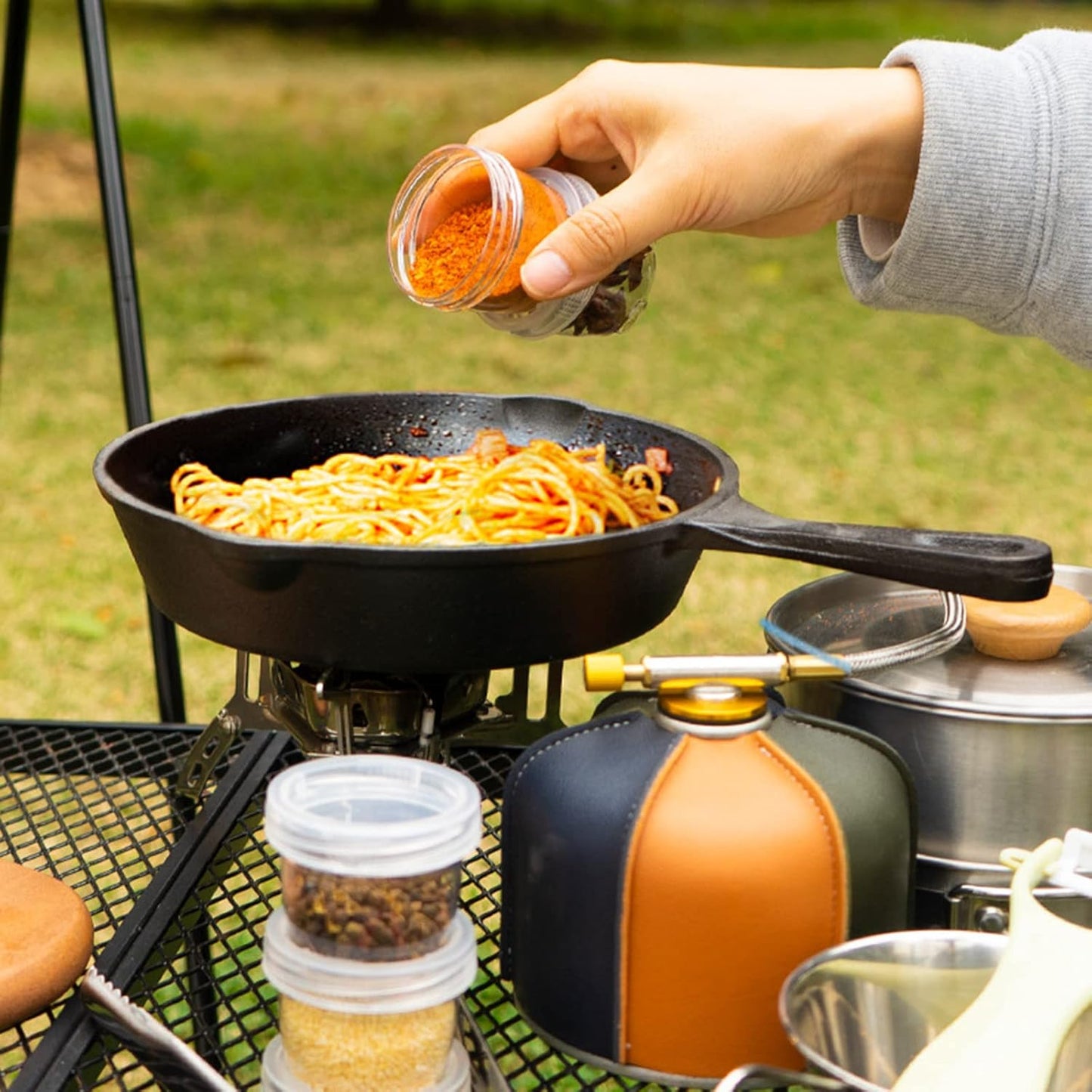 Stackable Spice & Dip Jars