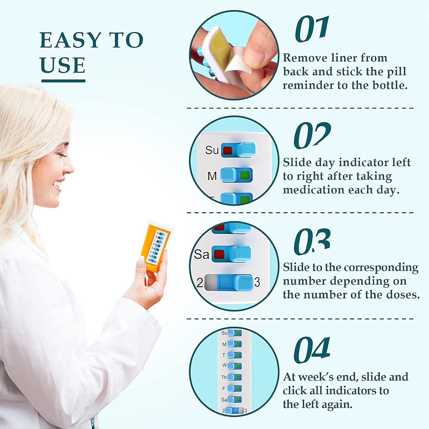 Reusable Medicine Reminder